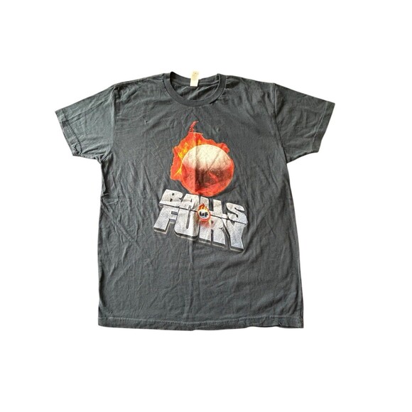 Vintage Balls of Fury Shirt Adult Large Blue Christopher Walken Movie Promo - Picture 1 of 5